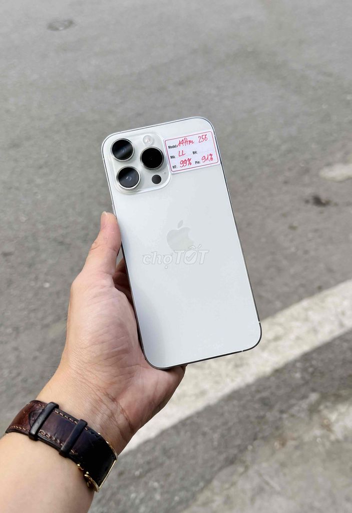 iPhone 14 Pro Max 256GB Trắng LL Pin 91%. Mua bán Điện thoại tại Quận Đống Đa Hà Nội được đăng bởi Lâm Bảo Tuyên hình 1