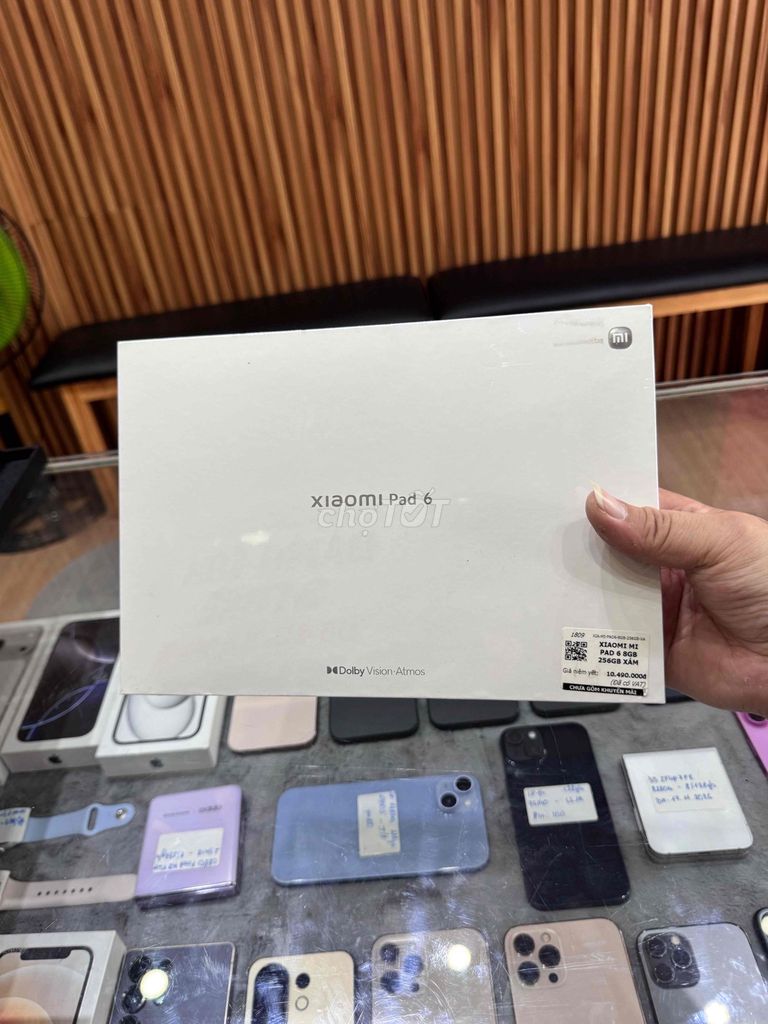 Xiaomi Pad 6 8GB/256GB Chính Hãng New Seal. Mua bán Máy tính bảng tại Quận 10 Tp Hồ Chí Minh được đăng bởi Phi Đăng Sơn Store hình 1