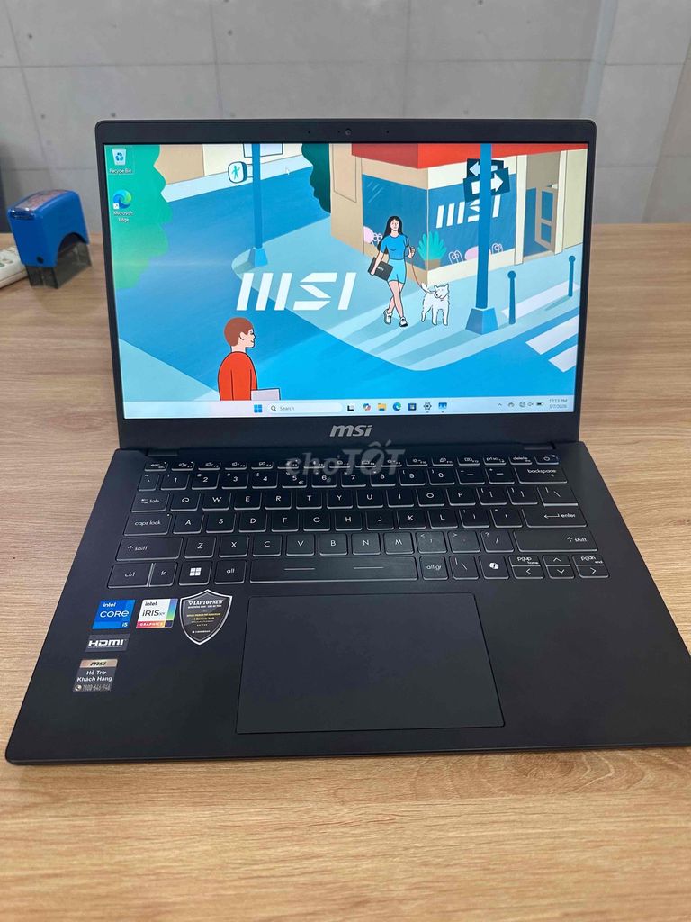 MSI Modern 14 i5-1235U 14 inch 16GB/512GB zin đẹp. Mua bán Laptop tại Quận Bình Thạnh Tp Hồ Chí Minh được đăng bởi DKSV hình 1