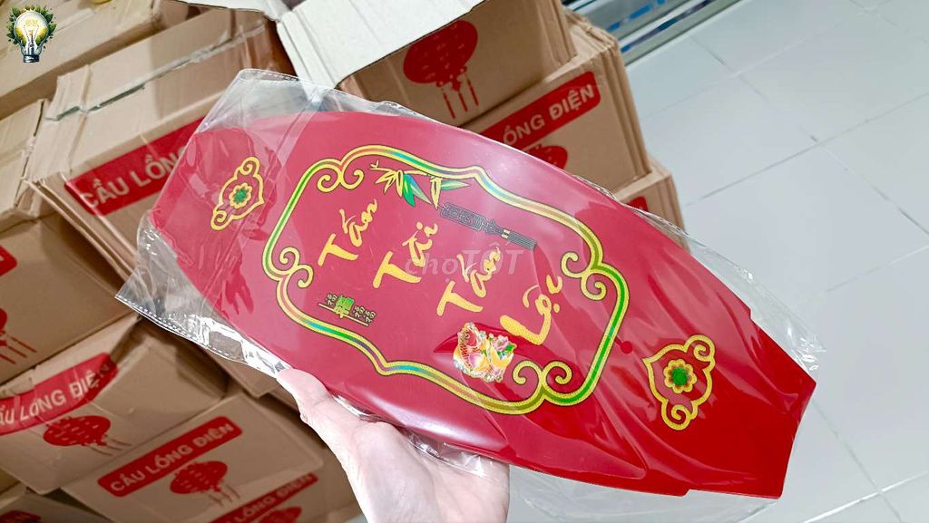 Lồng đèn điện Đỏ. Mua bán Đèn tại Thành phố Rạch Giá Kiên Giang được đăng bởi Nhã Đan hình 1