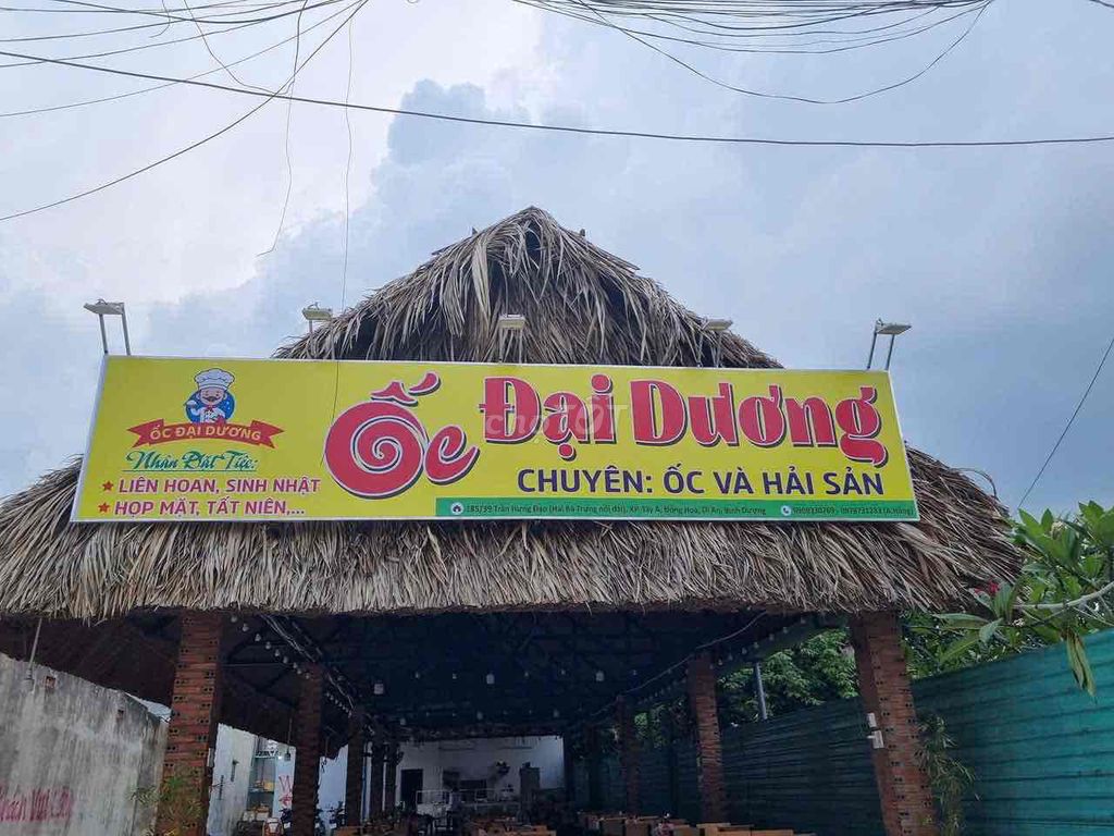 CHO THUÊ/SANG QUÁN - FULL ĐỒ SẴN VÀO KD NGAY. Cho thuê văn phòng, mặt bằng kinh doanh tại Thành phố Dĩ An Bình Dương được đăng bởi Nguyễn Tiến Hùng hình 1