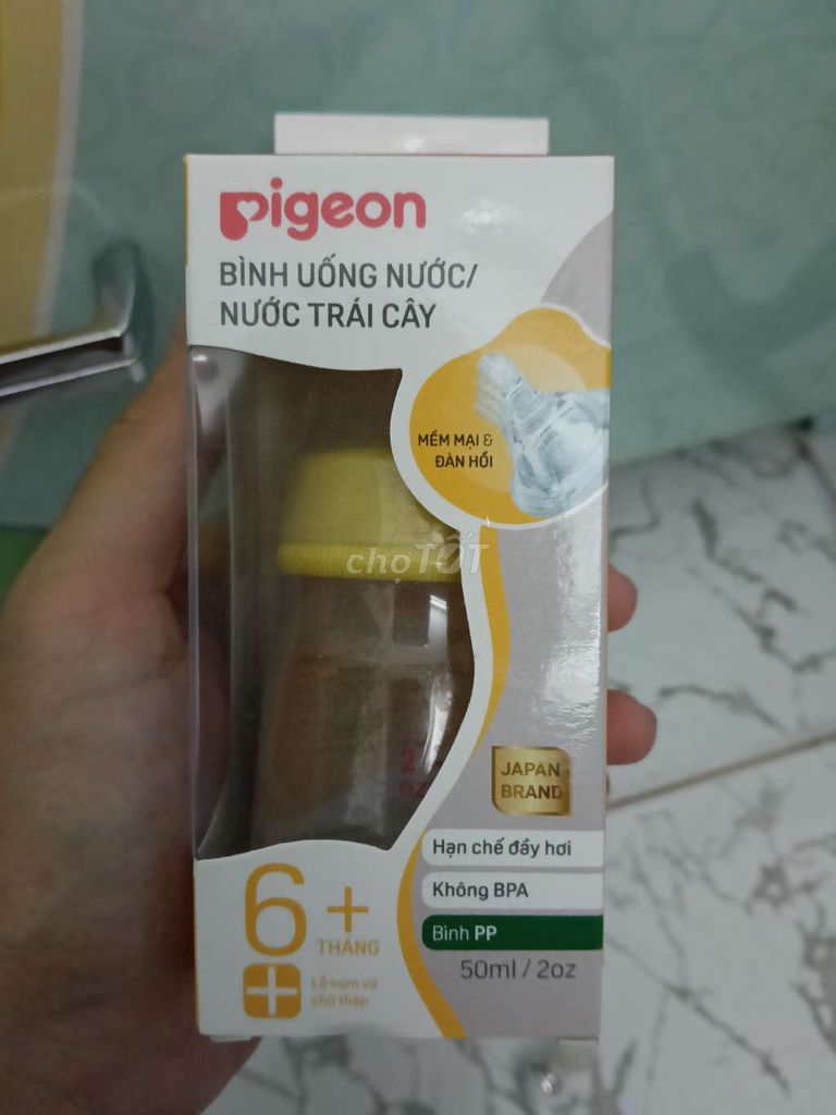 Pass lại bình uống nước Pigeon nhựa PP. Mua bán Mẹ và bé tại Quận 11 Tp Hồ Chí Minh được đăng bởi AHUIS hình 1