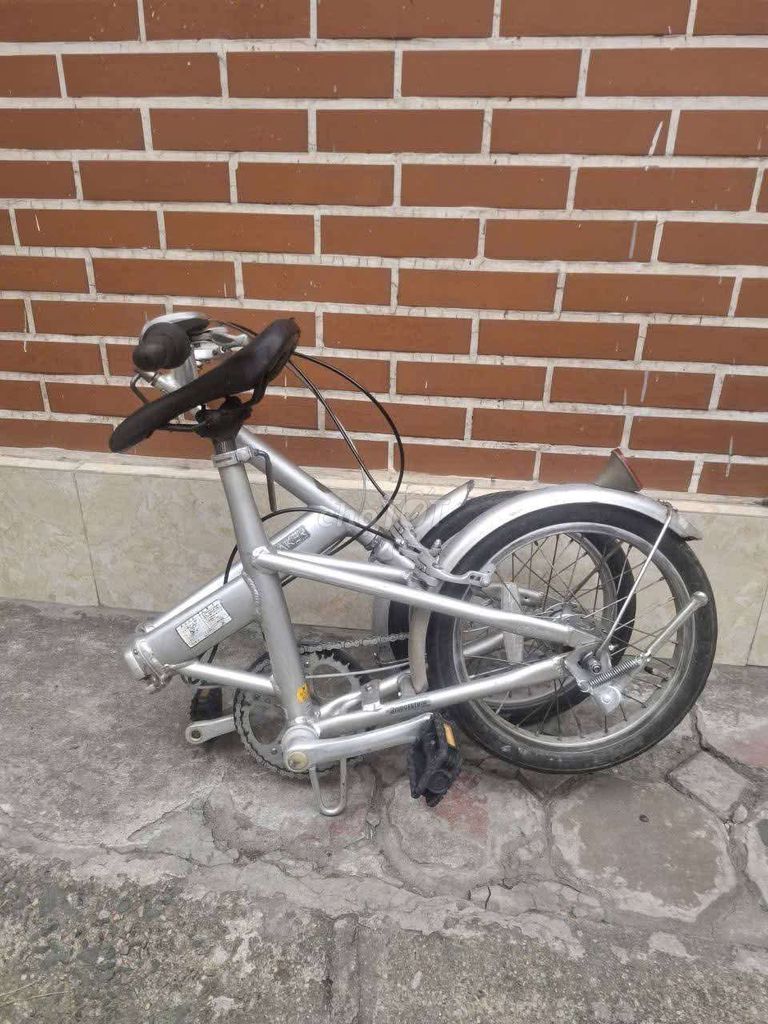 Xe đạp gấp  khung nhôm bánh 16. Nhật Bản. Mua bán Xe đạp tại Quận Hoàng Mai Hà Nội được đăng bởi Hoàng Ba hình 6