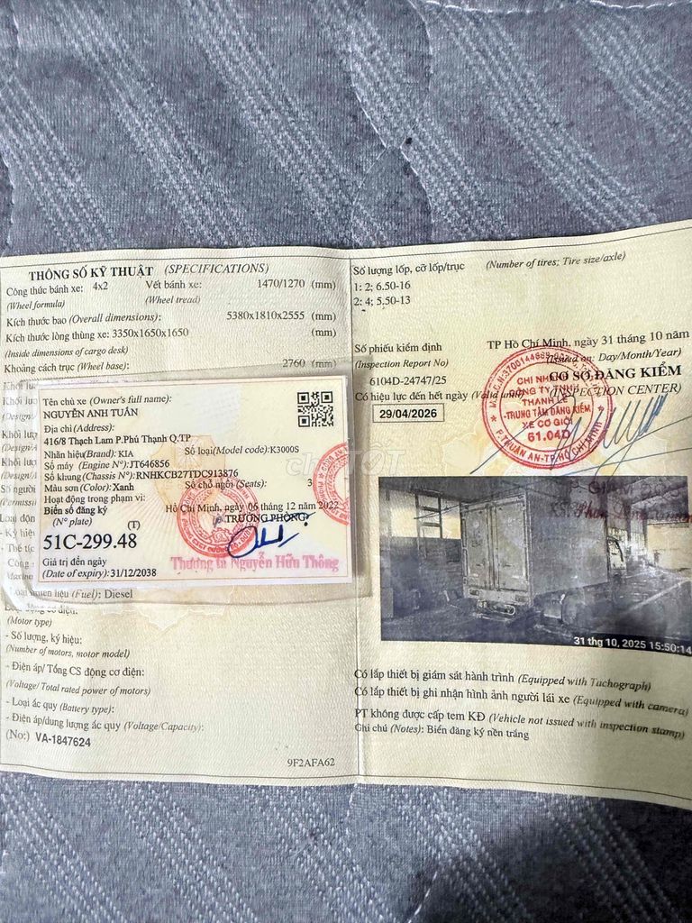 bán kia k3000s 1t4 sx 2013. Mua bán Xe tải, xe ben tại Thành phố Thủ Đức Tp Hồ Chí Minh được đăng bởi tuấn hình 5