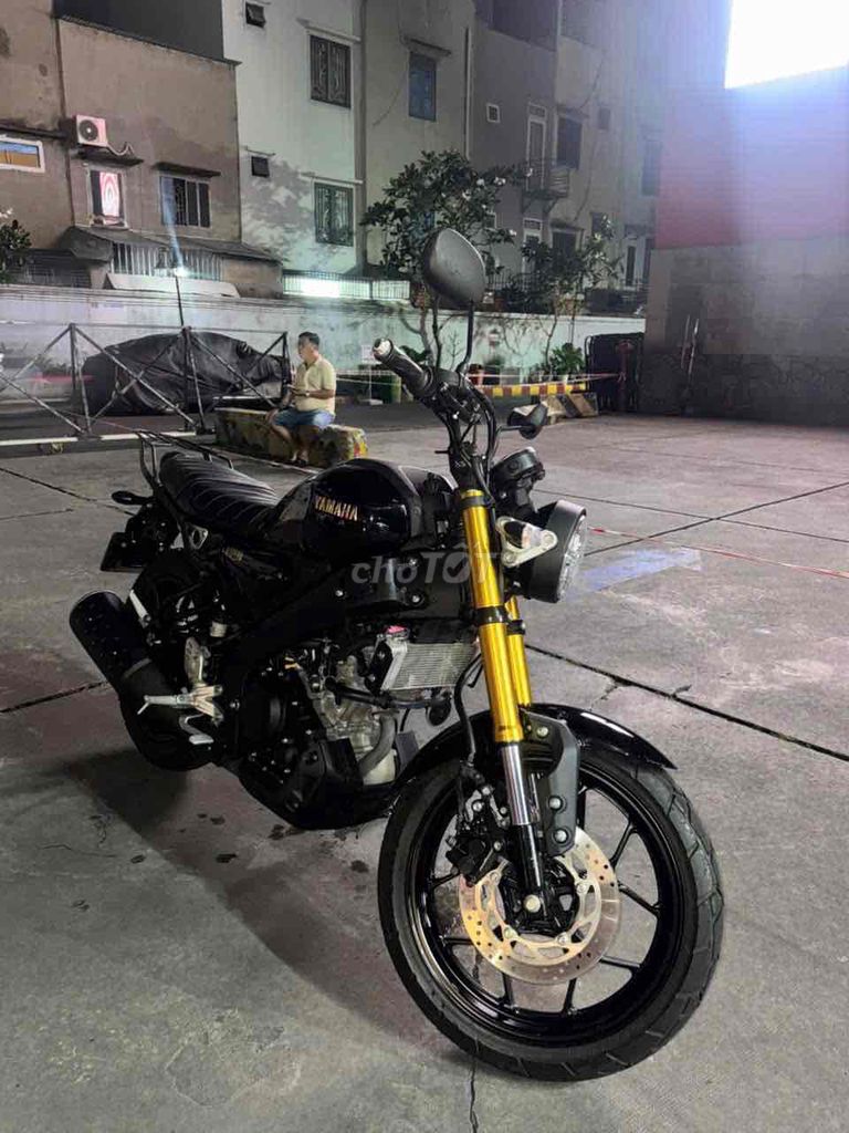 Мотоцикл Yamaha XSR 155 2025 г., пробег 1700 км, черный