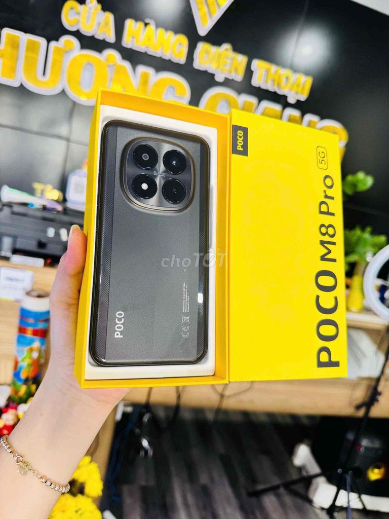 Poco M8 Pro 5G 12/512G new 💯💯💯. Mua bán Điện thoại tại Thành phố Bến Tre Bến Tre được đăng bởi HươngGiangmobile hình 1