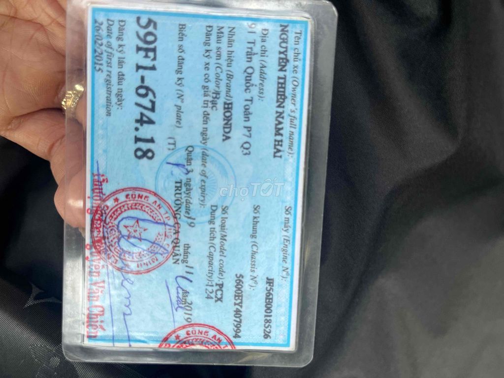 pcx 125 zin, odo 27nghin.. Mua bán Xe máy tại Quận Bình Tân Tp Hồ Chí Minh được đăng bởi Minh Dương hình 4