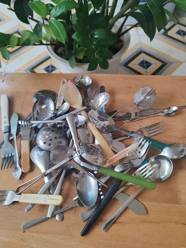 Combo muỗng nĩa Inox Nhật Bản. Mua bán Dụng cụ nhà bếp tại Quận 7 Tp Hồ Chí Minh được đăng bởi Vy Vy hình 1