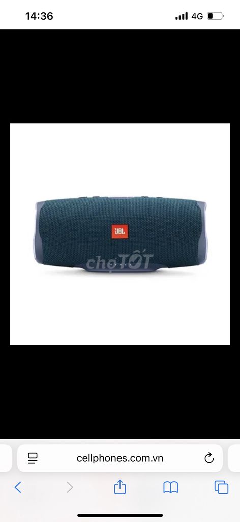 Loa Bluetooth JBL Xanh đậm Rất mới. Mua bán Tivi, Âm thanh tại Thành phố Quảng Ngãi Quảng Ngãi được đăng bởi An Bui Van hình 1