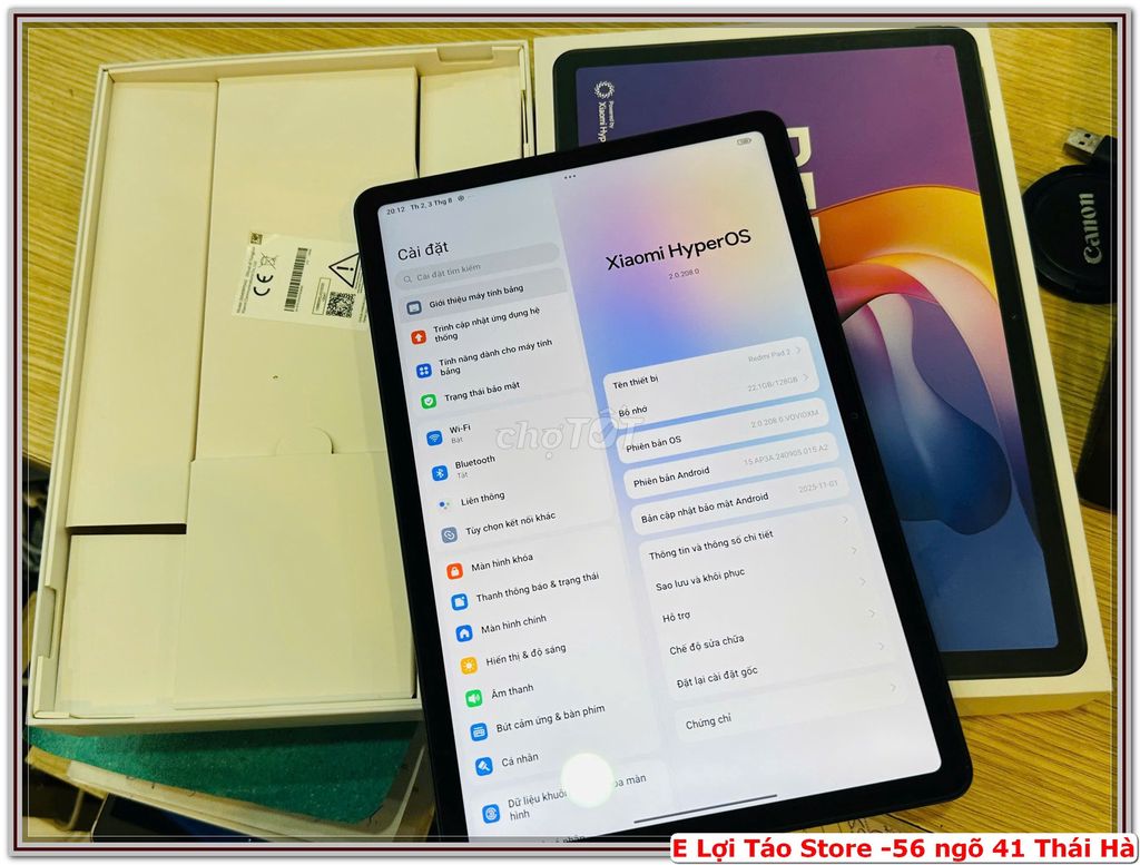 E pass Xiaomi Redmi Pad 2 4GB/128GB 11'' Fullbox. Mua bán Máy tính bảng tại Quận Đống Đa Hà Nội được đăng bởi Nguyễn Tiến Lợi hình 1