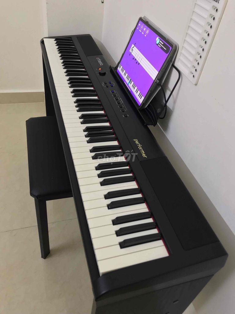 Pass Combo Đàn Piano Artesia + Chân gỗ + Ghế.