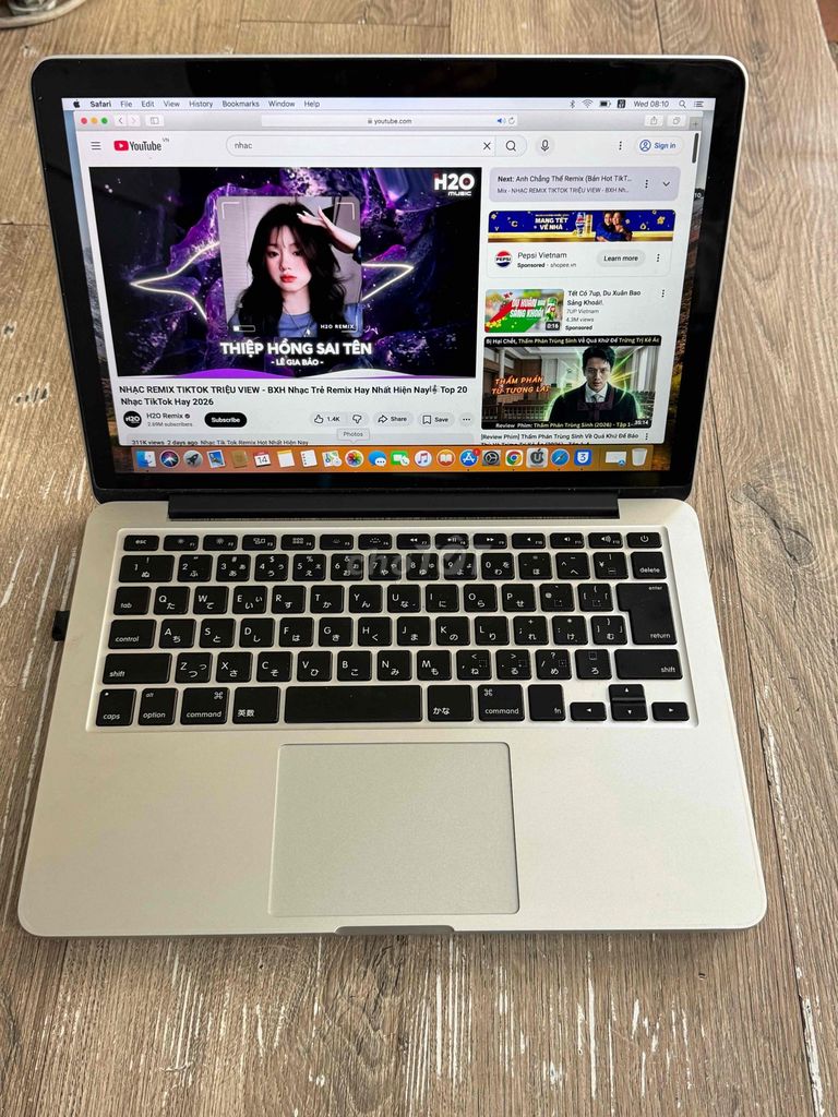 Apple MacBook Pro i5 8GB/256GB 13 inch. Mua bán Laptop tại Thành phố Nha Trang Khánh Hòa được đăng bởi Nguyễn Duy Lâm hình 1