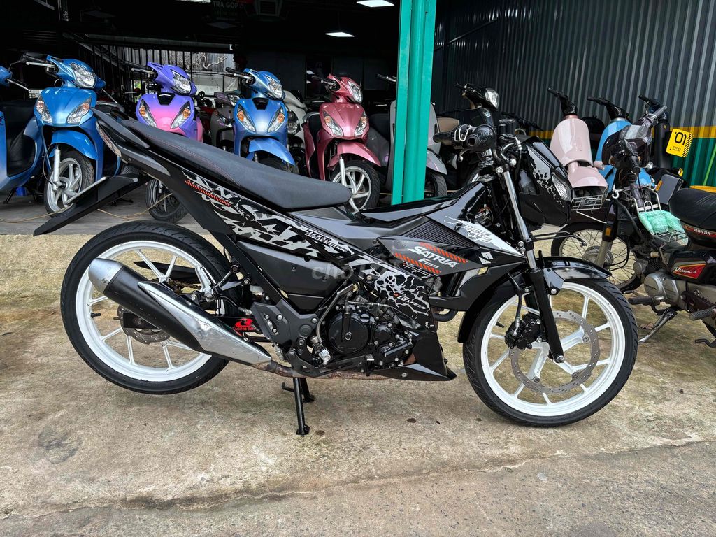 satria 2019 máy zin êm. Mua bán Xe máy tại Thị xã Bến Cát Bình Dương được đăng bởi xe máy trả góp tín nghĩa  hình 3