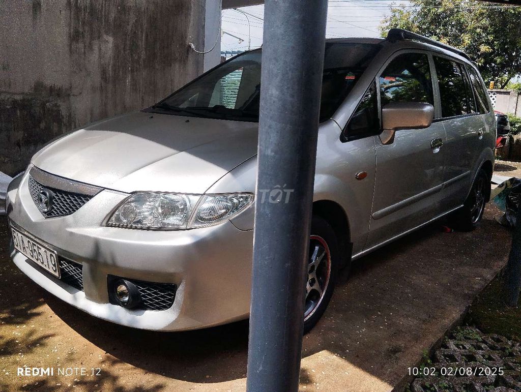 Mazda Premacy 2004, 7 chỗ, màu bạc. Mua bán null tại Huyện Long Thành Đồng Nai được đăng bởi Bao An  hình 3