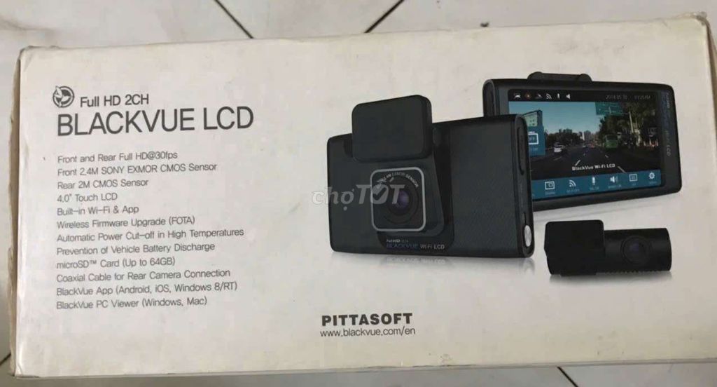 Camera hành trình BlackVue LCD Full HD Đen. Mua bán Máy ảnh, Máy quay tại Quận Tân Phú Tp Hồ Chí Minh được đăng bởi Hà hình 1
