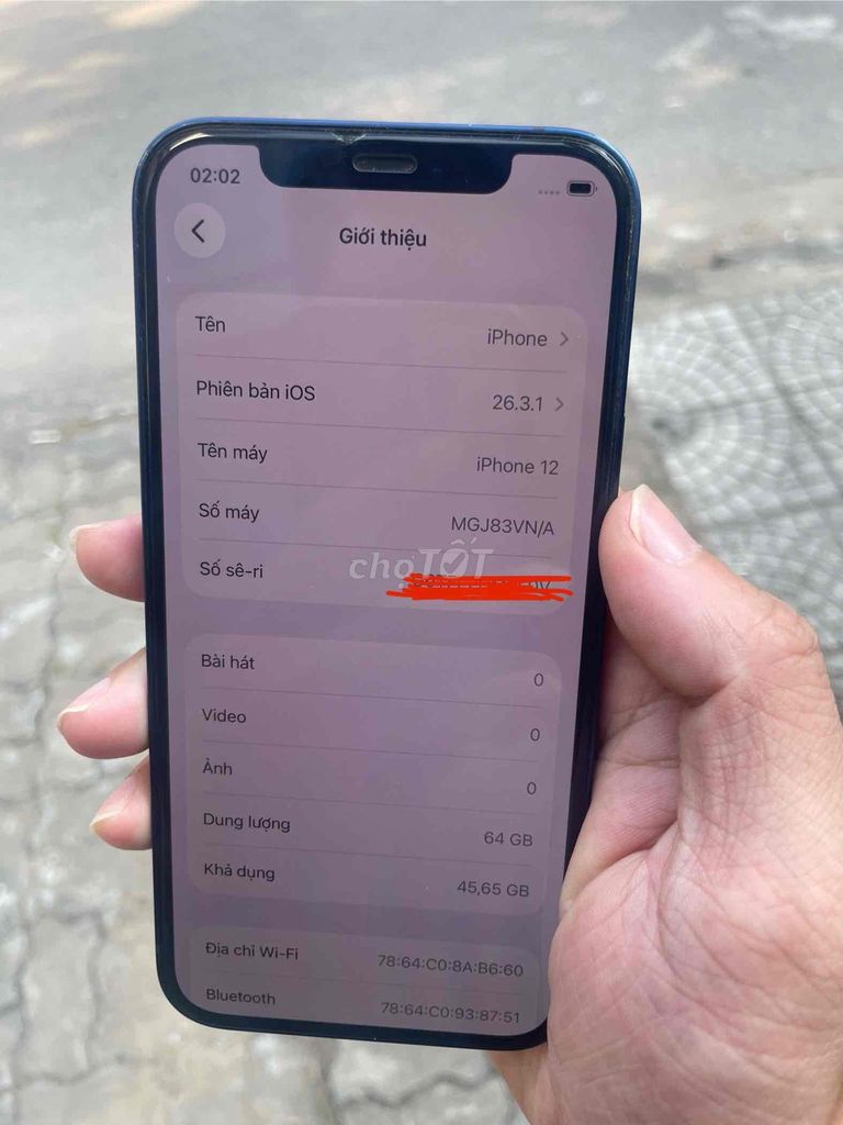 iPhone 12 64GB VNA 98% nguyên bản đầy đủ Face ID. Mua bán Điện thoại tại Quận Hải Châu Đà Nẵng được đăng bởi quang hình 1
