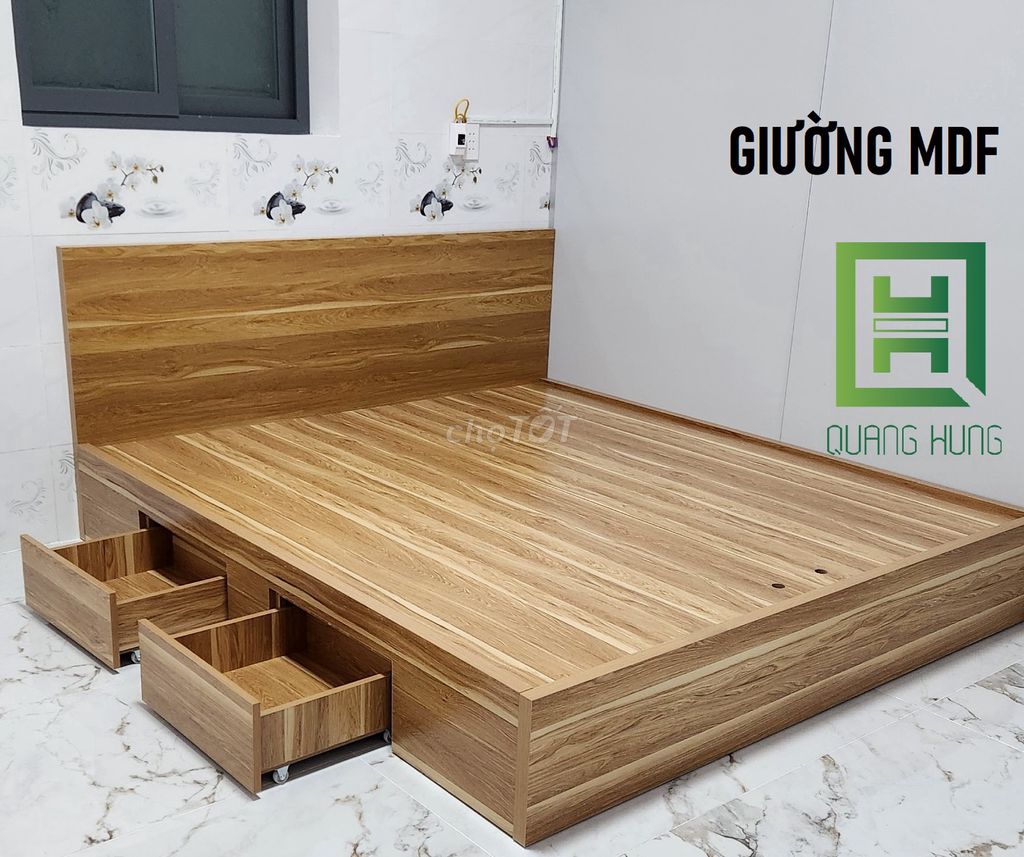 GIƯỜNG MDF-GIƯỜNG MDF=GIƯỜNG MDF=GIƯỜNG MDF$GIƯỜNG. Mua bán Giường, chăn ga gối nệm tại Quận Phú Nhuận Tp Hồ Chí Minh được đăng bởi NỘI THẤT NHÀ XINH hình 1