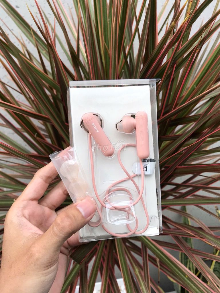 Tai nghe Bluetooth Sony WI-SP500 Hồng. Mua bán Tivi, Âm thanh tại Quận Gò Vấp Tp Hồ Chí Minh được đăng bởi Tiem Secondhand hình 1