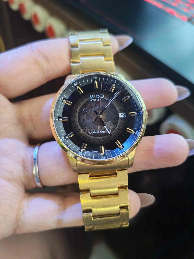 Mido Commander Automatic Caliber 80 Vàng Nam. Mua bán Đồng hồ tại Huyện Hòa Vang Đà Nẵng được đăng bởi Thieu Nguyen hình 1