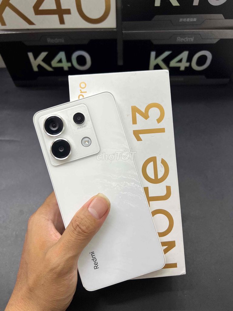 Xiaomi Redmi Note 13 Pro 5G 256GB Trắng. Mua bán Điện thoại tại Quận Hải Châu Đà Nẵng được đăng bởi Nghĩa ST hình 1
