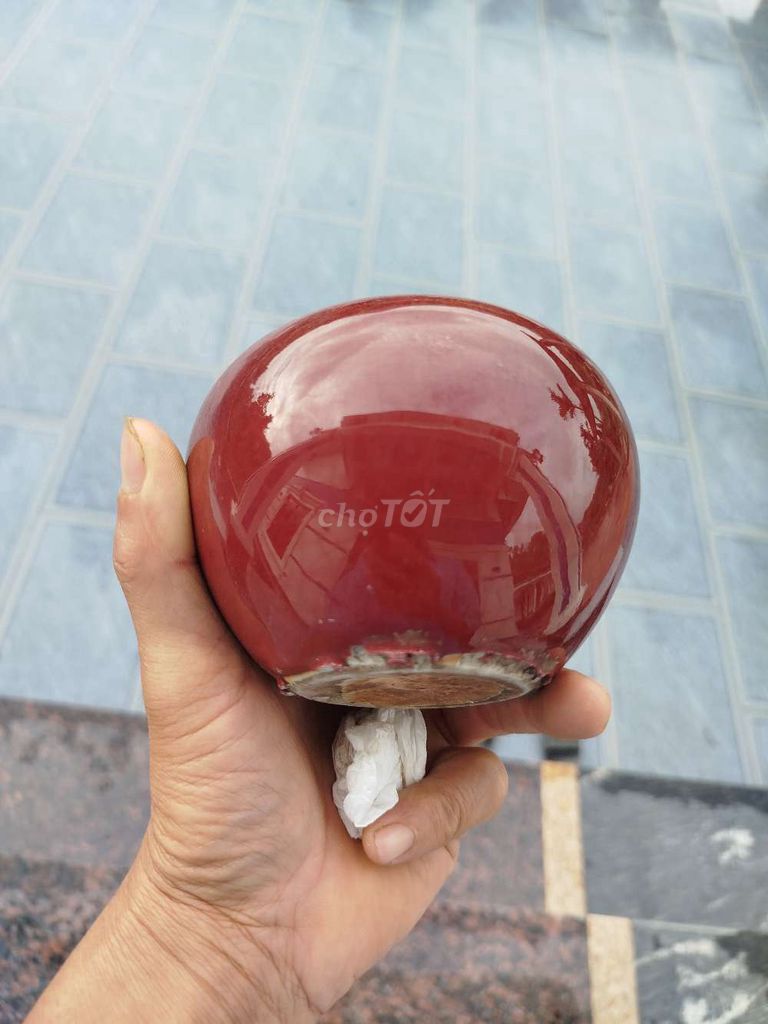 Thủy trì men sứ Thúy hồng lành đẹp. Mua bán Đồ sưu tầm, đồ cổ tại Huyện Đoan Hùng Phú Thọ được đăng bởi Phong nguyễn hình 1