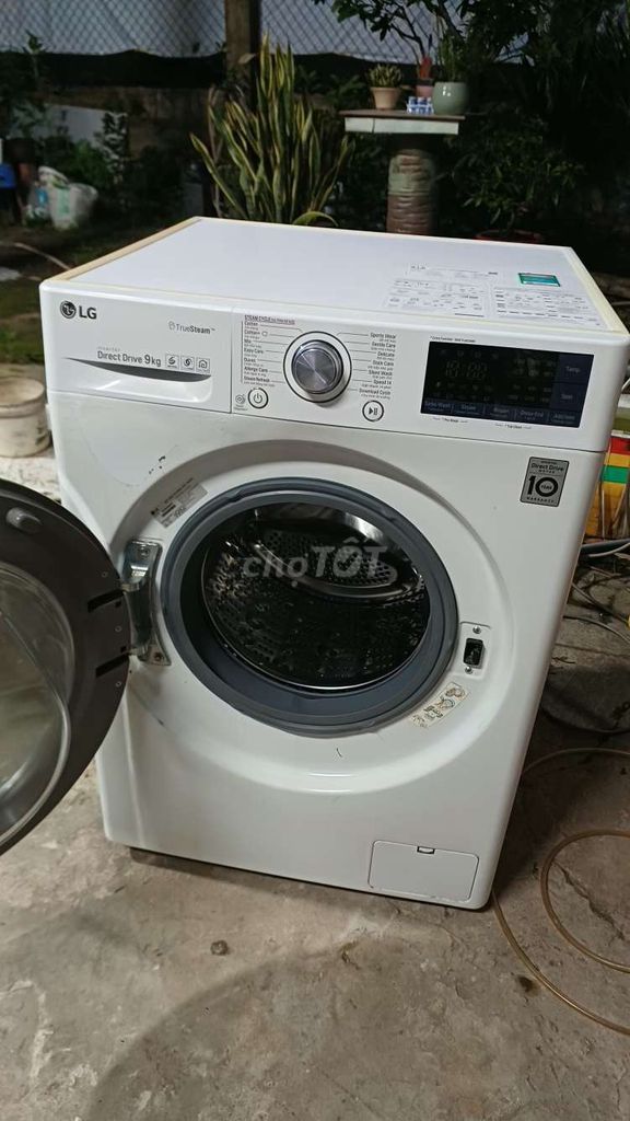 Máy giặt LG 9kg cửa ngang Trắng êm ái. Mua bán Máy giặt tại Thành phố Thuận An Bình Dương được đăng bởi Duong hình 1