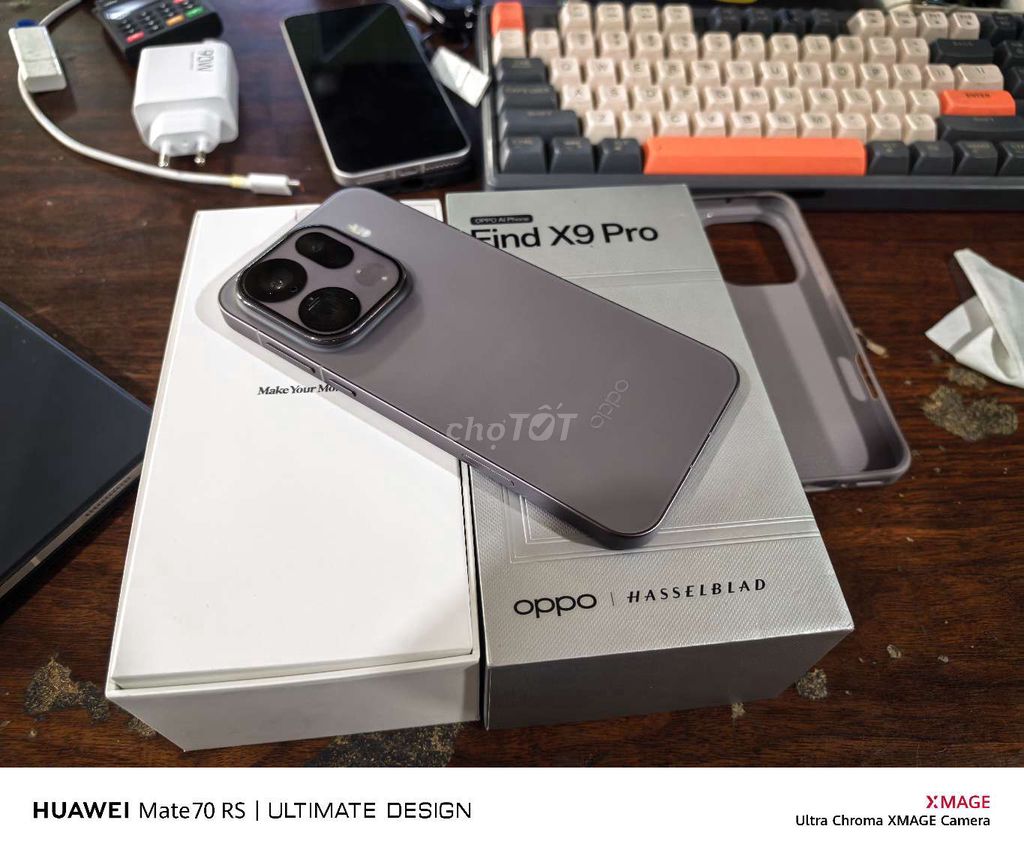 Oppo Find X9 Pro 512GB Xám. Mua bán Điện thoại tại Thành phố Thủ Dầu Một Bình Dương được đăng bởi LakMobile  hình 1