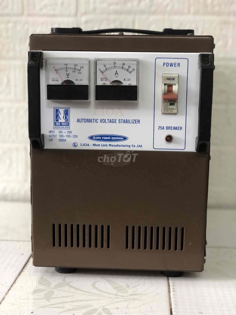 Ổn áp LIOA . 5KVA / Dải 50v. Mua bán Nội thất, đồ gia dụng khác tại Huyện Đông Hưng Thái Bình được đăng bởi Huy Nguyễn hình 1
