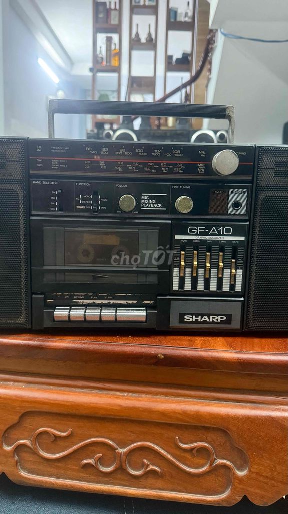 Đài cassette Sharp GF-A10 Đen. Mua bán Tivi, Âm thanh tại Quận 12 Tp Hồ Chí Minh được đăng bởi Lâm xuân liễu Còn tin Còn hàng  hình 1
