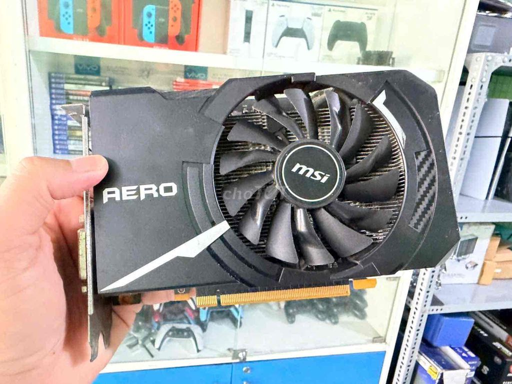 Card đồ họa MSI GTX 1060 Aero 3GB đã sử dụng. Mua bán Linh kiện (RAM, Card...) tại Quận Cái Răng Cần Thơ được đăng bởi GAMESTORE 1992 hình 1