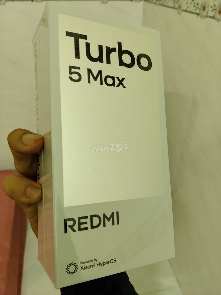 Xiaomi Redmi Turbo 5 Max 256GB Trắng Mới. Mua bán Điện thoại tại Quận 12 Tp Hồ Chí Minh được đăng bởi BEAR hình 1
