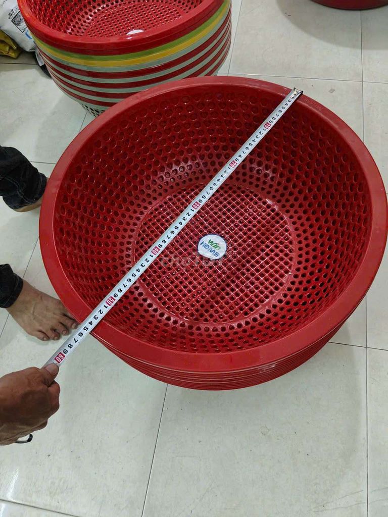 Rổ lớn 55 cm mới 30k/cái