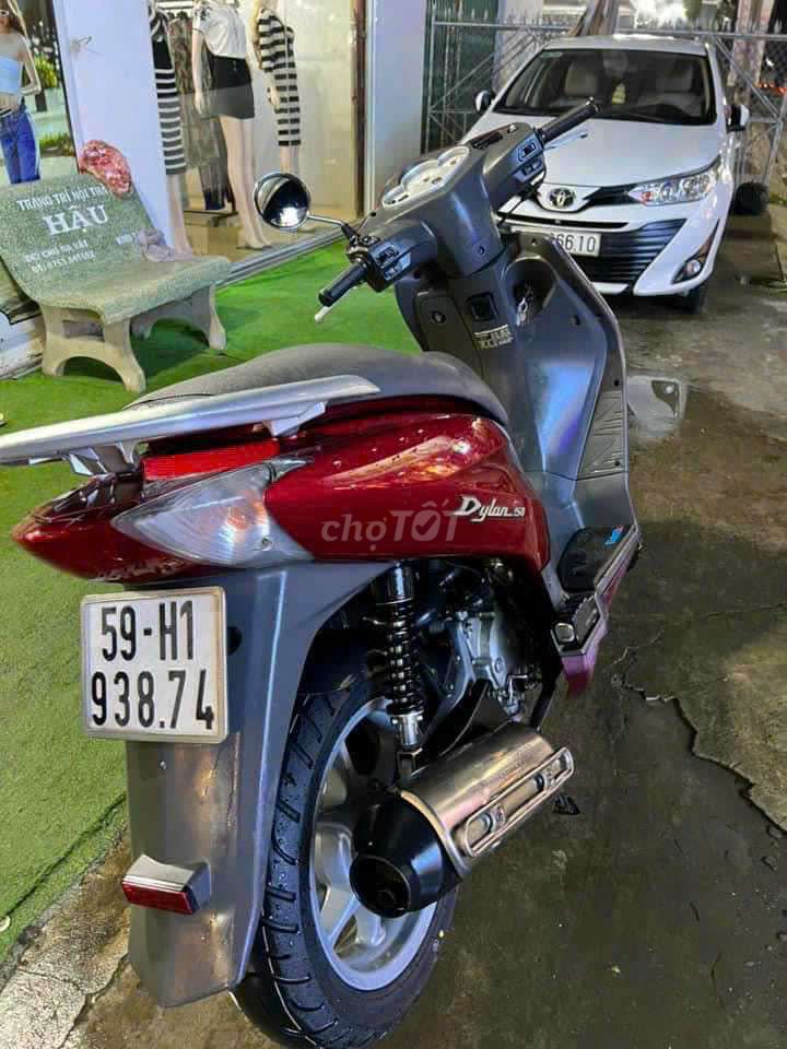 Honda Dylan Đỏ Đã sử dụng. Mua bán Xe máy tại Quận 8 Tp Hồ Chí Minh được đăng bởi Thanh Phat hình 2