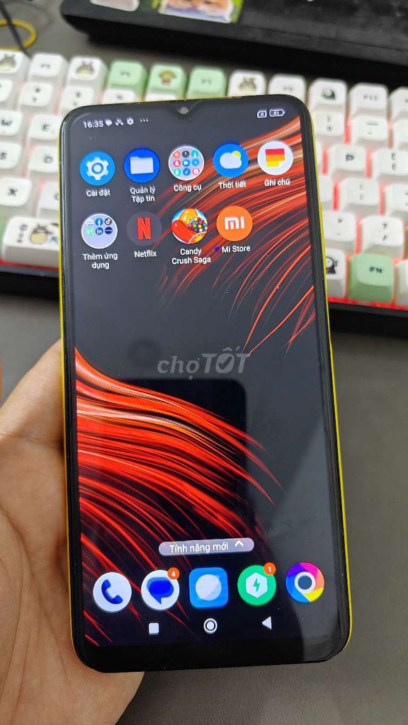 POCO M3 64GB Vàng Android 12. Mua bán Điện thoại tại Thành phố Thủ Đức Tp Hồ Chí Minh được đăng bởi Điện Thoại Giá Tốt hình 1