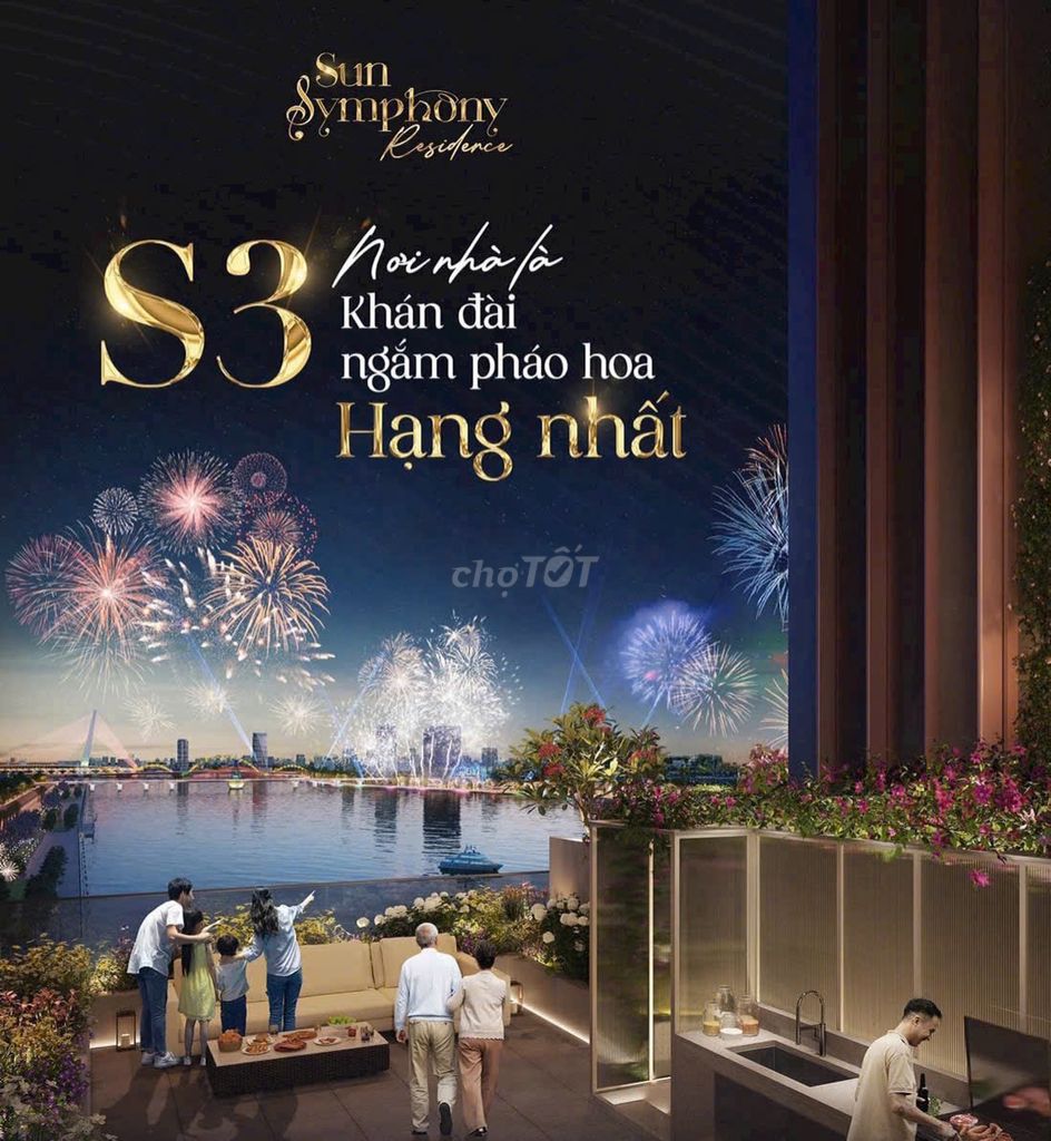 Chính thức công bố giá S3 Sun Symphony - tòa vip nhất ĐN. Ck tới 21%