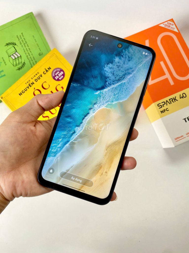 Tecno Spark 40 8GB/256GB Đen Fullbox. Mua bán Điện thoại tại Quận Bình Thạnh Tp Hồ Chí Minh được đăng bởi T MOBILE SINCE2010 hình 1