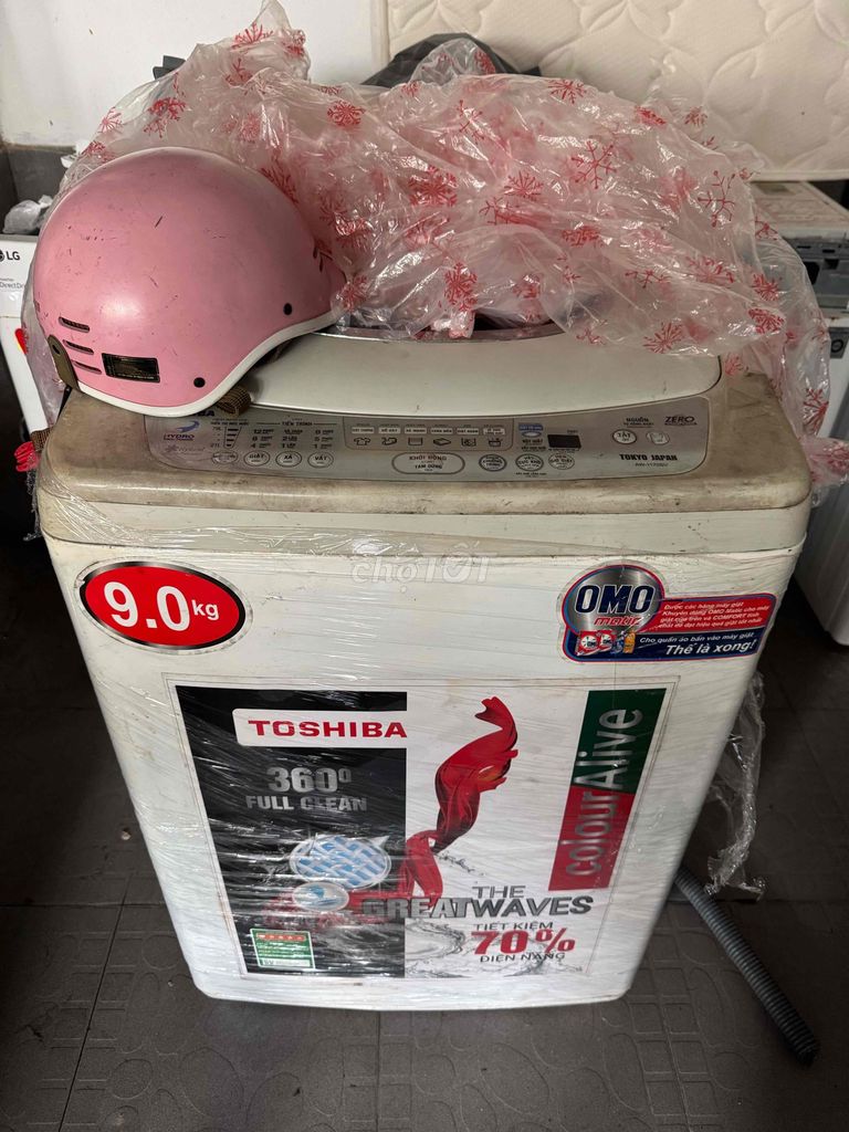Máy giặt Toshiba 9.0kg cửa trên. Mua bán Máy giặt tại Quận Sơn Trà Đà Nẵng được đăng bởi Lê Công Vinh hình 1