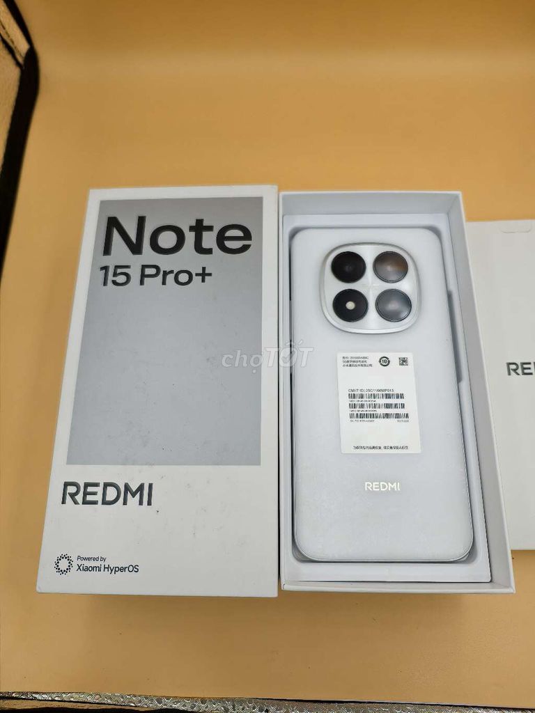 Xiaomi Redmi Note 15 Pro+ 5G 512GB Trắng. Mua bán Điện thoại tại Quận 6 Tp Hồ Chí Minh được đăng bởi Nhất Tín Mobile hình 1