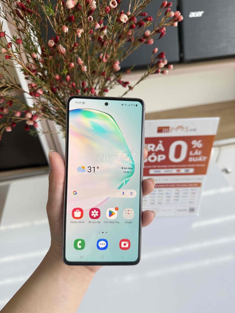 Samsung Note 10 Lite-Ram 8gb-128gb-Màn hình Amoled