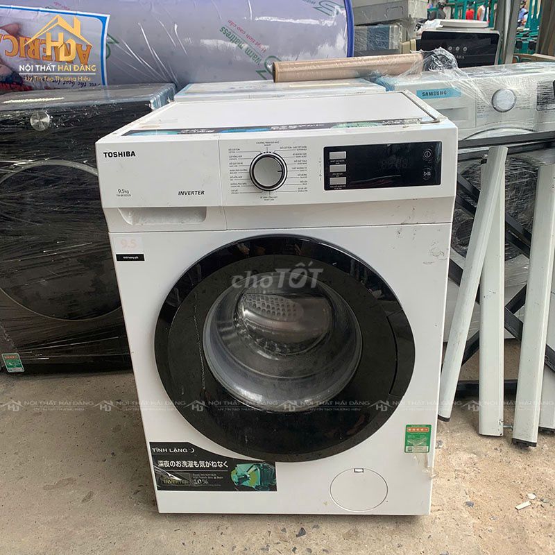 Máy Giặt Toshiba 9.5kg Cửa Ngang Còn Mới 90%. Mua bán Máy giặt tại Quận Tân Phú Tp Hồ Chí Minh được đăng bởi Công Ty TNHH TM DV INKPRO hình 1