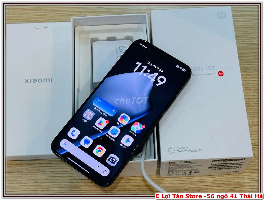 Xiaomi 15T 12GB/256GB Đen TGDD BH 11/11/2027. Mua bán Điện thoại tại Quận Đống Đa Hà Nội được đăng bởi Nguyễn Tiến Lợi hình 1