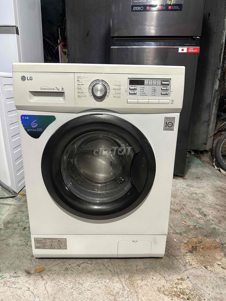 Máy giặt LG 7kg Inverter Trắng. Mua bán Máy giặt tại Huyện Bình Chánh Tp Hồ Chí Minh được đăng bởi Nguyễn Chí bảo hình 1