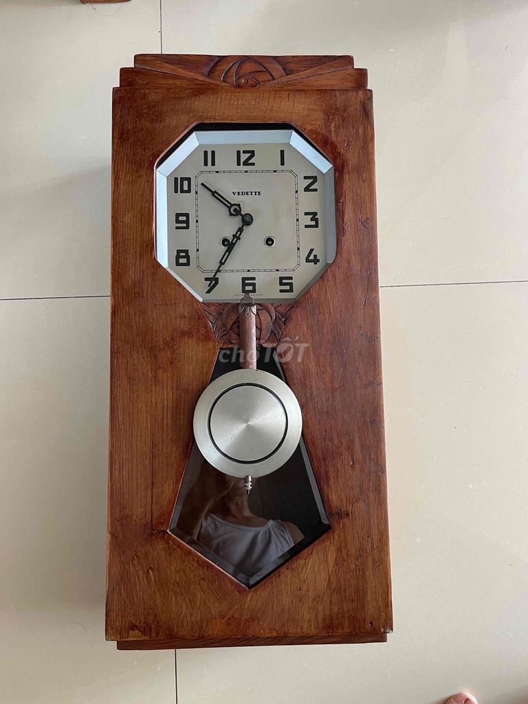 Đồng hồ Vedette  Pháp máy 2 gông 2 búa. Mua bán Nội thất, đồ gia dụng khác tại Huyện An Lão Hải Phòng được đăng bởi MẠNH CƯỜNG hình 1