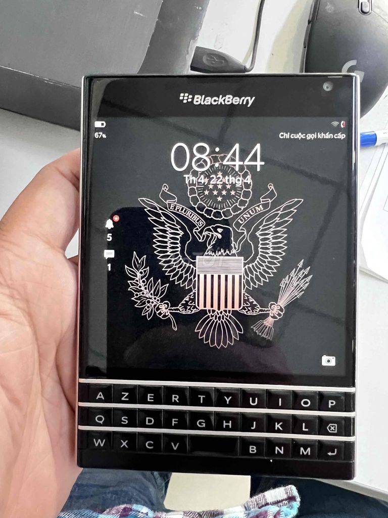 BlackBerry Passport Đen QWERTY Đã dùng. Mua bán Điện thoại tại Huyện Bình Chánh Tp Hồ Chí Minh được đăng bởi Hưng trân ngọc  hình 1