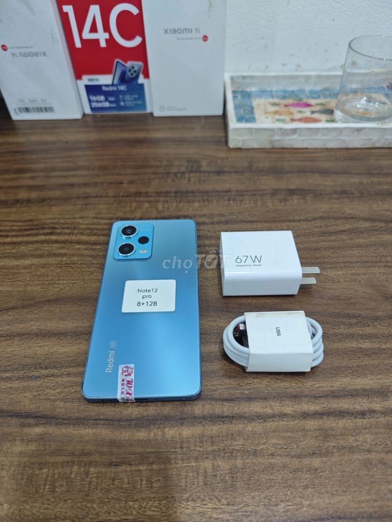 Redmi Note 12 Pro 5G 128GB Xanh 67w có ship COD. Mua bán Điện thoại tại Quận Hoàng Mai Hà Nội được đăng bởi Trần Ngọc Hiếu hình 1