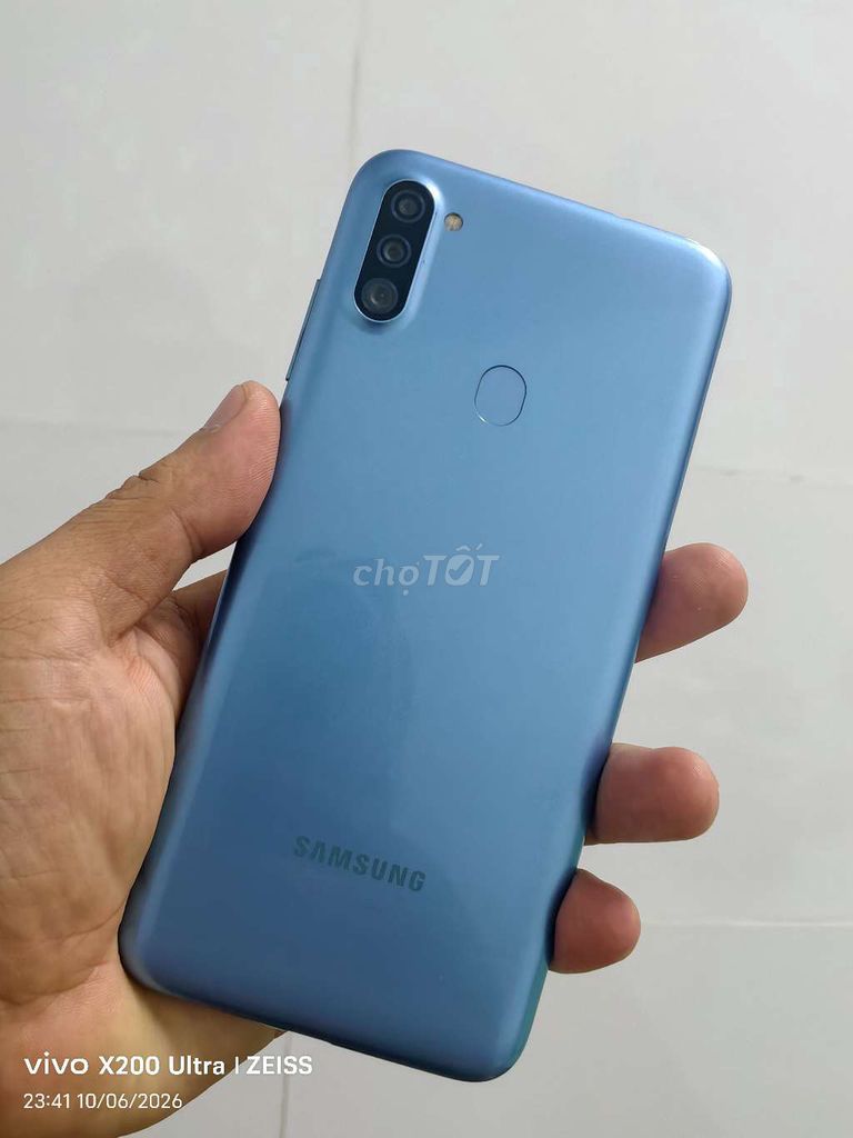 Samsung Galaxy A11 Xanh Đã sử dụng. Mua bán Điện thoại tại Thành phố Bến Tre Bến Tre được đăng bởi Lê Trường hình 1