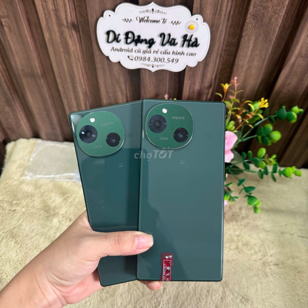 Sharp AQUOS R9 12GB 256GB Xanh Đẹp Keng. Mua bán Điện thoại tại Quận Gò Vấp Tp Hồ Chí Minh được đăng bởi Di Động Vũ Hà hình 1