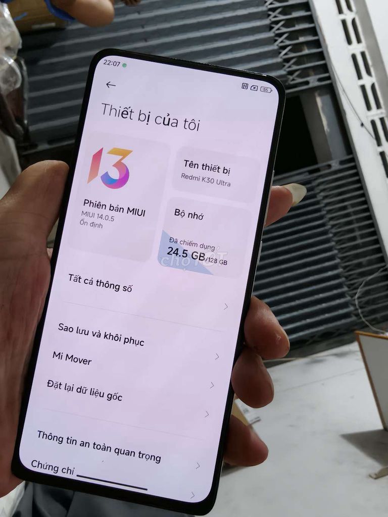 Xiaomi Redmi K30 Ultra 128GB Trắng. Mua bán Điện thoại tại Thành phố Bến Tre Bến Tre được đăng bởi Từ Tuấn Bến Tre hình 1