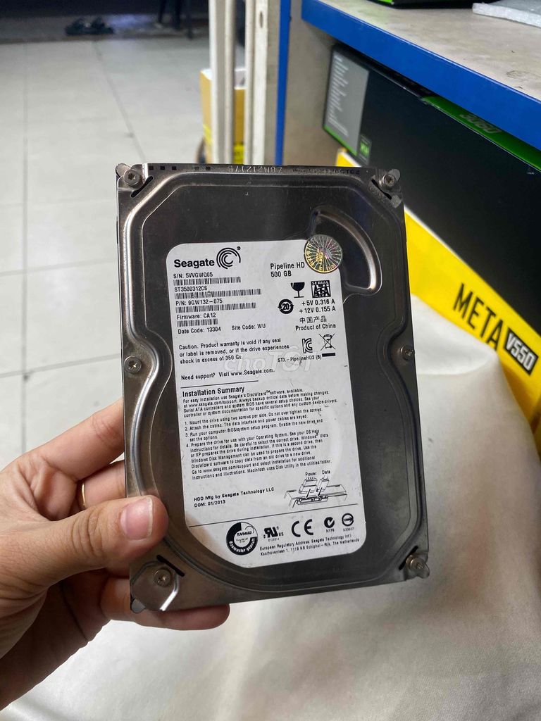 Ổ CỨNG HDD 500GB HÃNG SEAGATE