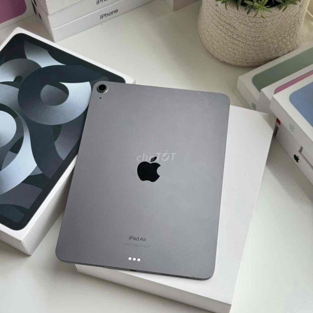 Apple iPad Air 5 64GB Wifi Xám, Tím Nguyên bản. Mua bán Máy tính bảng tại Thành phố Buôn Ma Thuột Đắk Lắk được đăng bởi Nguyễn Hữu Duy hình 1